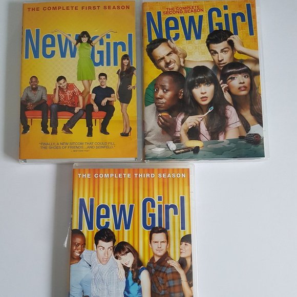 Other - New Girl TV Show Series Seasons 1 2 3 DVD Lot